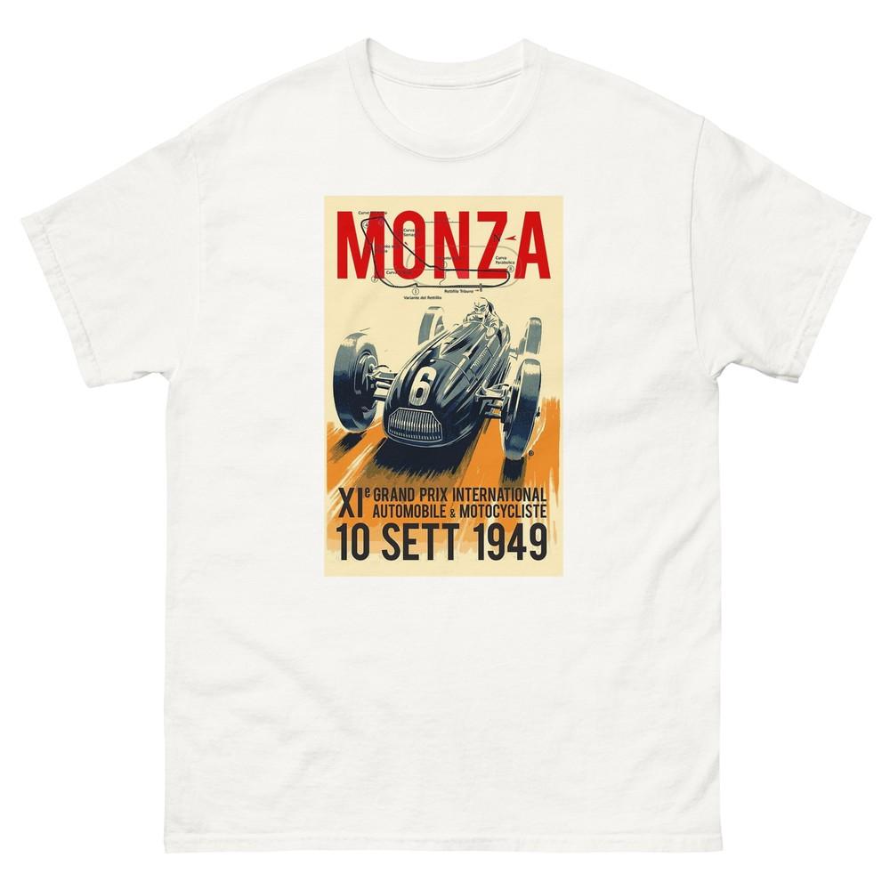 

Vintage 1949 Monza Grand Prix Formula 1 Race T-Shirt 4XL