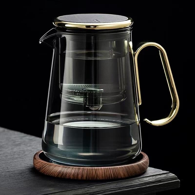 Diller Heat-Resistant Glass Tea Infuser Teapot