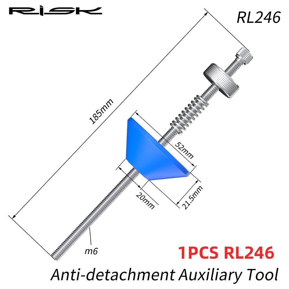 RISK Bicycle Bottom Bracket Cup Removal Tool Ratchet Wrench Toos For BB44-45.5 BB39-40.5 DUB BB52 RS500 GXP BBR9100 BBR60 MT800 1PCS RL246