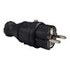 Rubber Unischuko Plug 16A 230V Ip44 Hermetic Construction