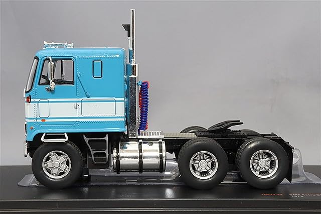 IXO MODELS Scale GMC Astro 95 1970 Diecast Model Car TR213 1/43 Blue/White/Orange