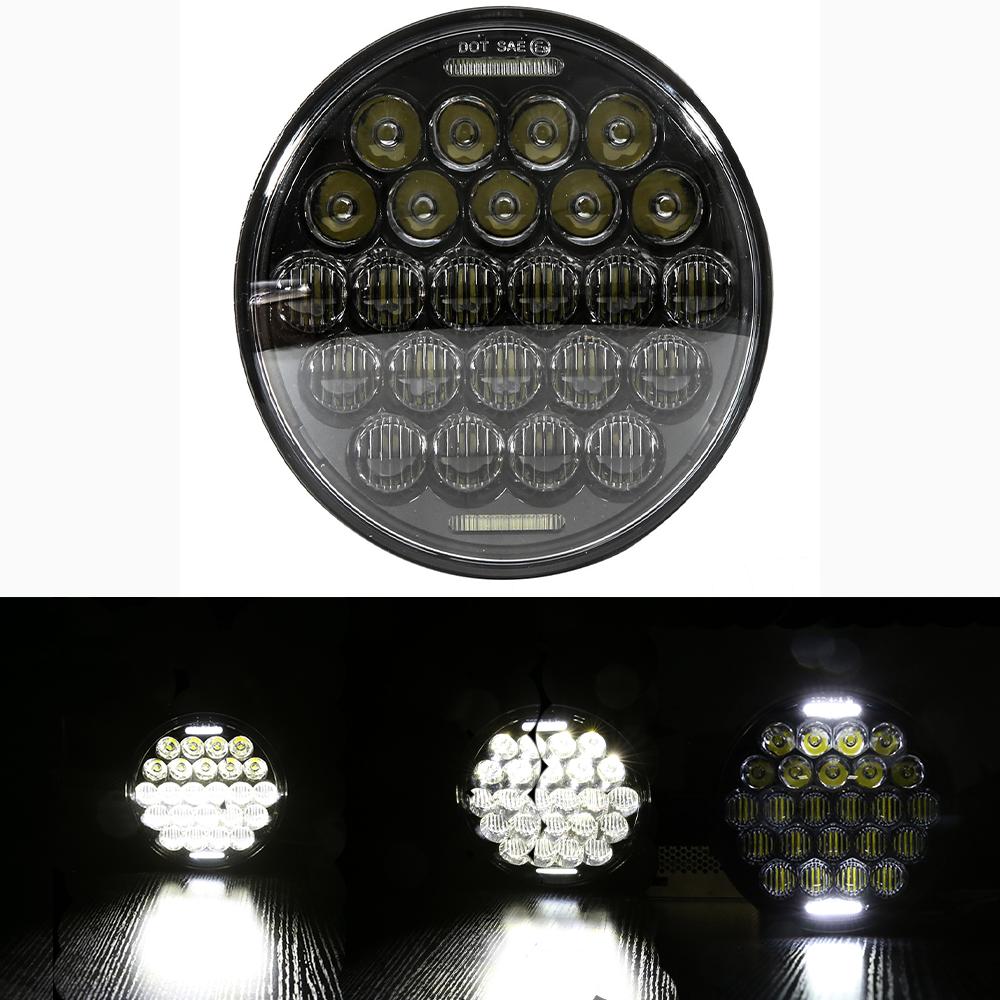 For Harley Indian Scout Honda Universal 5 3/4 Inch 5.75" Led Car Motorcycle Headlight H4 Phare Farol Moto Headlamp Head Light
