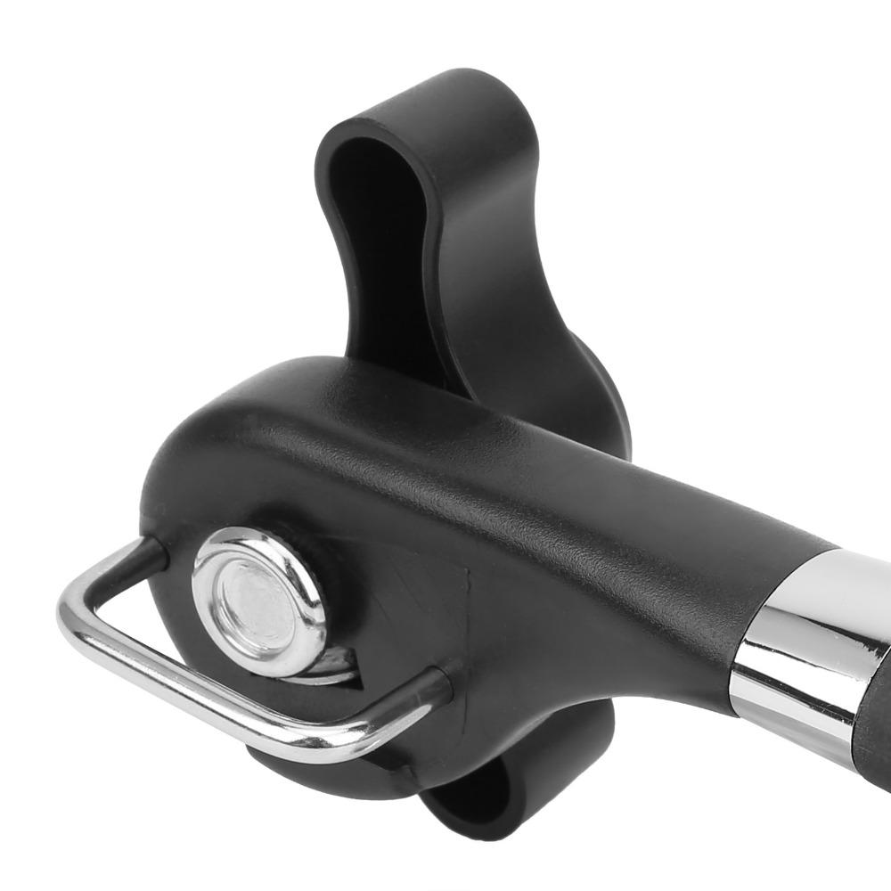 2pcs Food Grade Material Manual Handheld Can Opener Easy Turn Knob Side Cut Can Opener For Adults