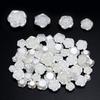 12 14 15 18mm ABS Imitation Pearl Rose Beads For DIY Charm Handmade Earrings Bracelets Jewelry Making Single Hole Spacer Beads
