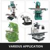 Rotary Table 4 INCH/100 MM Horizontal Vertical Rotary Table 4-Slot Rotary Table for Milling Machine MT-2 Rotary Table for Milling 360 Degrees