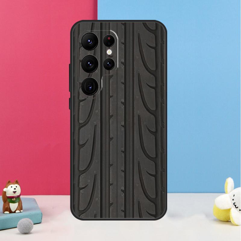 Tire Tread Wheel Case For Samsung Galaxy S26 S25 Ultra S20 S21 S22 S23 S24 Plus S10 S25 FE Back Cover Shell