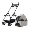 Outdoor Lightweight and Foldable Dog Stroller Lightweight Detachable Pet Strollers for Dogs Modern Household Small Dog Pet Car
