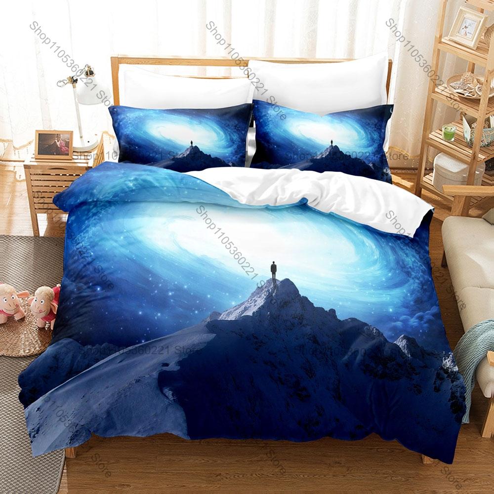 Classic Blizzard Crossover MOBA Heroes of the Storm 3PCS Bedding Duvet Cover + 2 Pillowcases Multiverse Gamer Quilt Set