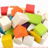 A Set Smooth Edges Wooden Block Set Safe Material Shape Recognition Toy  Young Children
