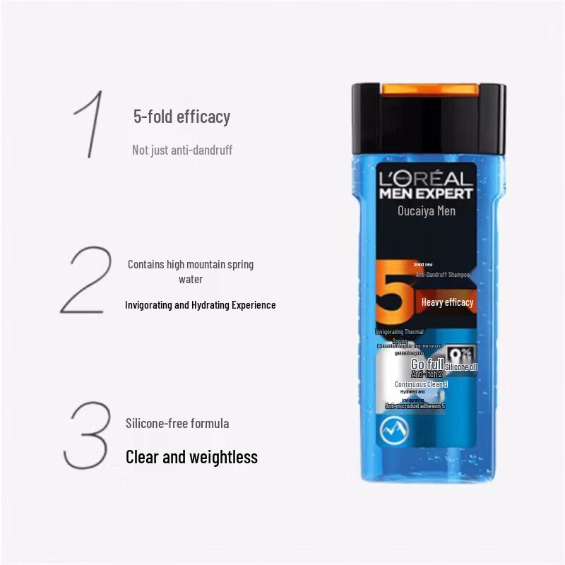 L'Oréal Men's Anti-Dandruff Aqua Power Shampoo