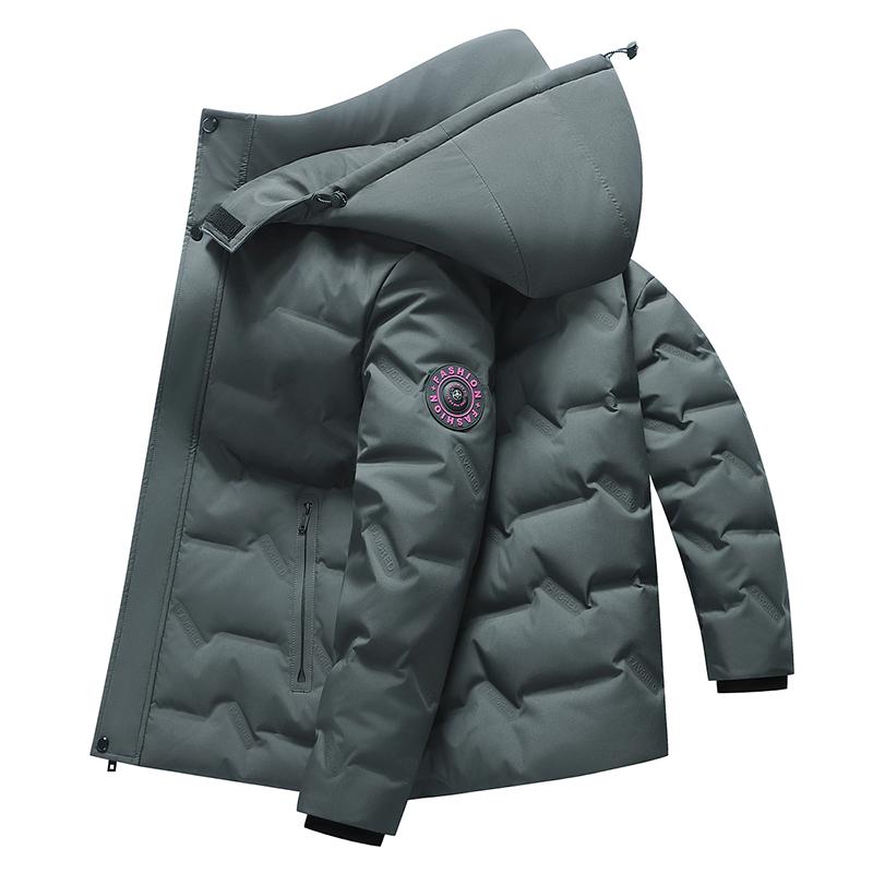 Down Jacket Men Hooded Plus Size Graphene Lightweight Soft Down Jacket Warm and Thick Down Jacket