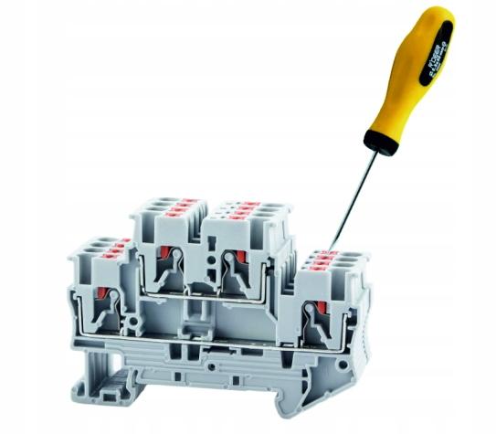 2-Tier Terminal Block Pttb 2.5 Gray Zug
