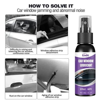 Fenster Silikon Schmiermittel Silikon Gummi Streifen Schmier Spray 100ml Tragbar Auto Gummi Weichmacher Schmiermittel Zum Schützen