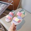 Sandale Camuflaj de Vară pentru Fete 2025 - Pantofi de Plajă la Modă cu Tălpi Moi pentru Copii