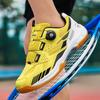 Professional rotating buckle badminton shoes 2025 new table tennis shoes men's and women's sports shoes student physical training shoes