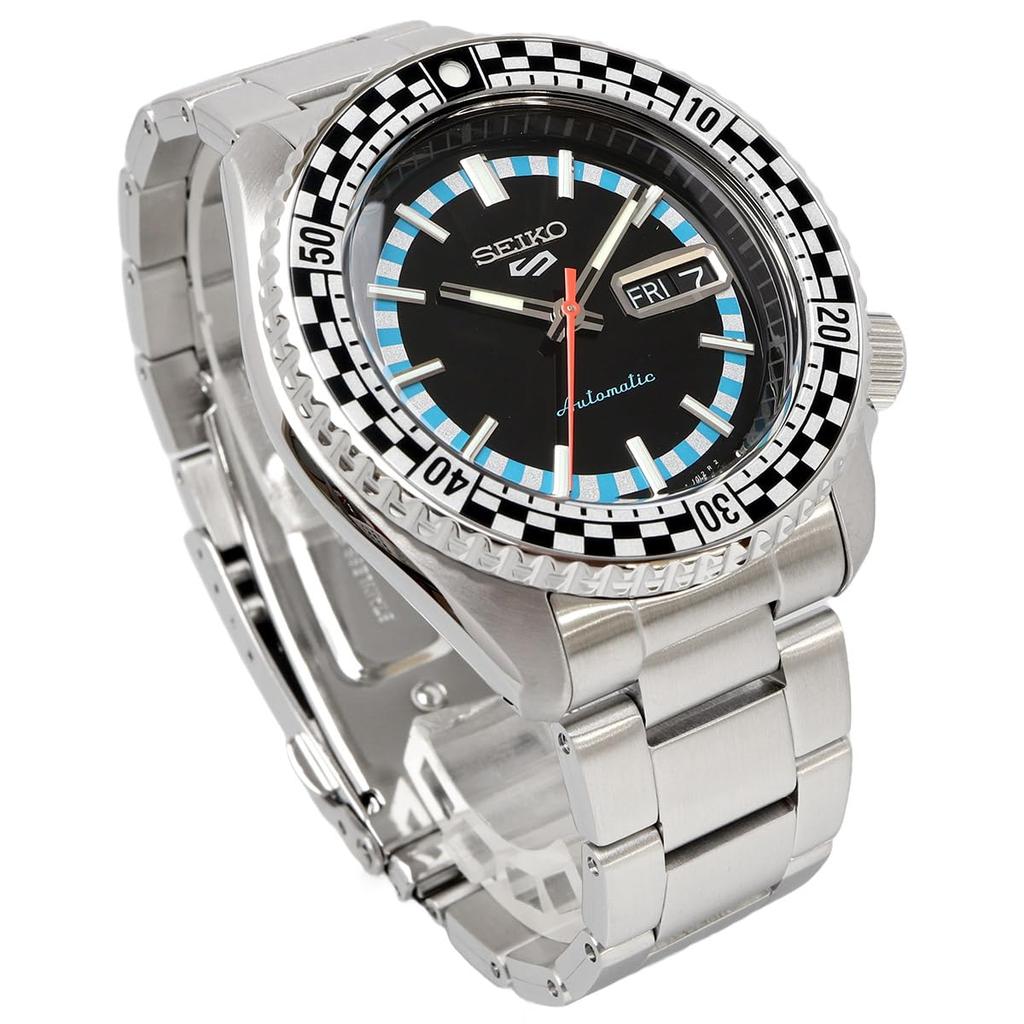 Seiko 5 Sports SKX Series Automatic Made In 2024 Special Edition Silver with Black Overseas Model Watch, Japan, SRPK67, Men's, Dial, [Used]