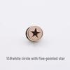 Korean Style Versatile Brooch: No-Sew Button for Clothing, Scarf, Hat & Lapel Decoration