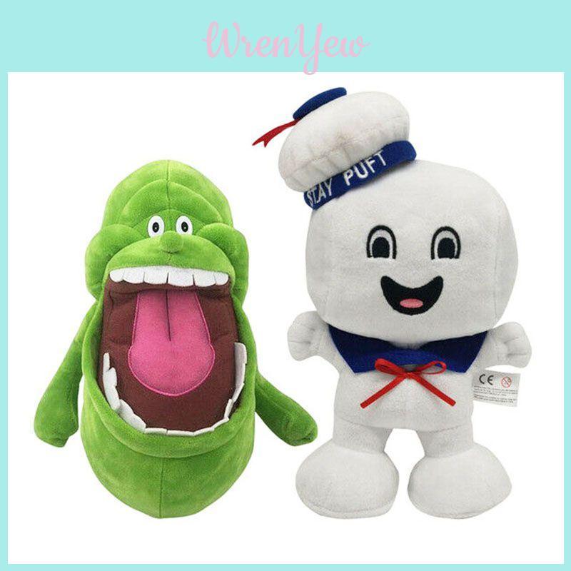 Adorable Ghostbusters Slimer Plush Doll Soft Stuffed Toy Perfect For Kids Gifts