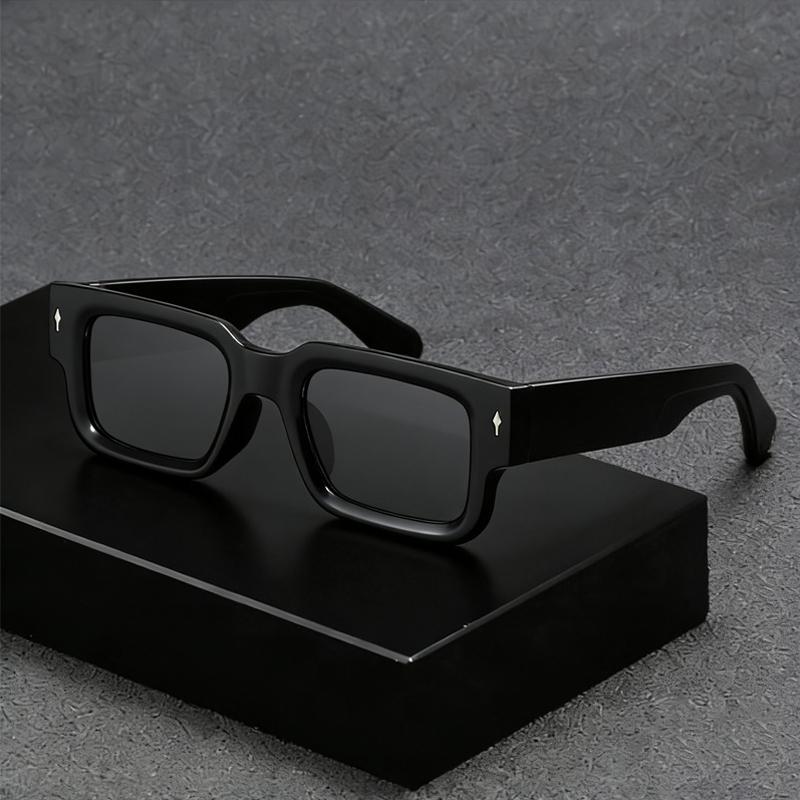 1/2Pcs Retro Men Square Sunglasses For Women Vintage Luxury Rivet Designer Sun Glasses Fashion Arrow Shades UV400 Eyeglasses