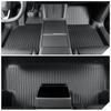 For Tesla Model Y Juniper 2025 Model 3 Highland 2025 Car Trunk Mat Luggage Mat TPE Waterproof Anti-Slip Set Floor Liner Mat