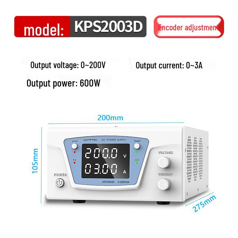 Wanptek GuCe 1200W Adjustable High-Power Lab Power Supply for Battery Charging and Testing