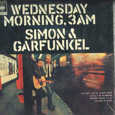 7inch Record SIMON & GARFUNKEL - Wednesday Morning, 3 A.M. SONE70024 CBS SONY 1969 Japan Pop Used