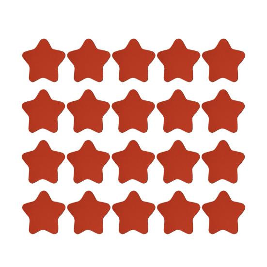 20Pcs/Set Magnetic Sticker Easy To Apply Multifunctional Multicolor Children's Race Stars Whiteboard Magnet Party Supplies