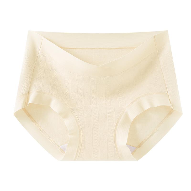Women's Spring and Autumn V-shaped Belly Pregnancy 10A Cotton Antibacterial Crotch Low Waist Triangle Briefs