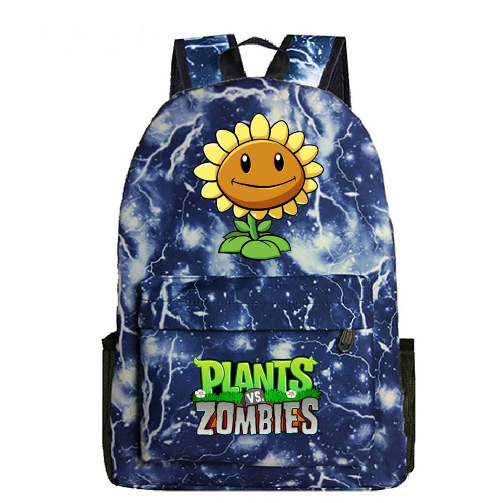 Game Merchandise Plants Vs. Zombies School Bag Casual Simple Backpack
