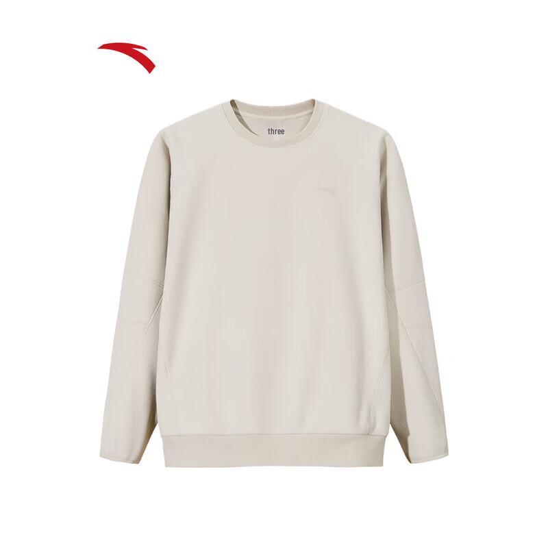 ANTA Men's Warm Fleece Lined Crew Neck Sweatshirt
