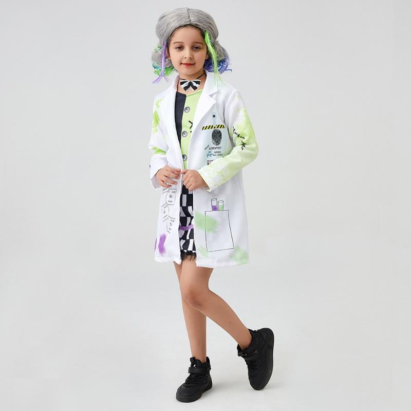 New Children's Professional Clothes, Mad Scientist Performance Clothes, Kindergarten New Year's Day Role-playing Clothes