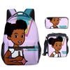 Timeless Unique Cool unicorn Pupil School Carrier Laptop Rucksacks 3D Pattern Oxford Water-resistant Boys/Girls Trip Backpacks