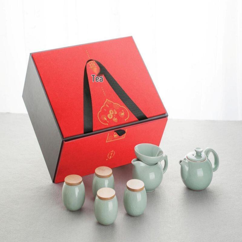 

Wanchunhe Chinese Wooden Tea Set