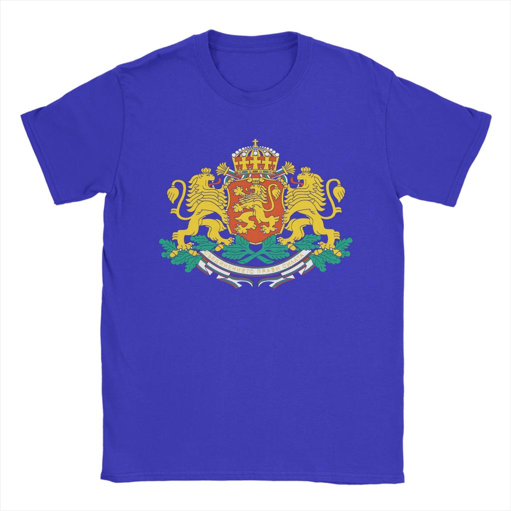 Coat of Arms of Greece  Pure Cotton TShirt For Men Summer  Streetwear TShirts ONeck Leisure Tees Oversize Dropshipping Tops
