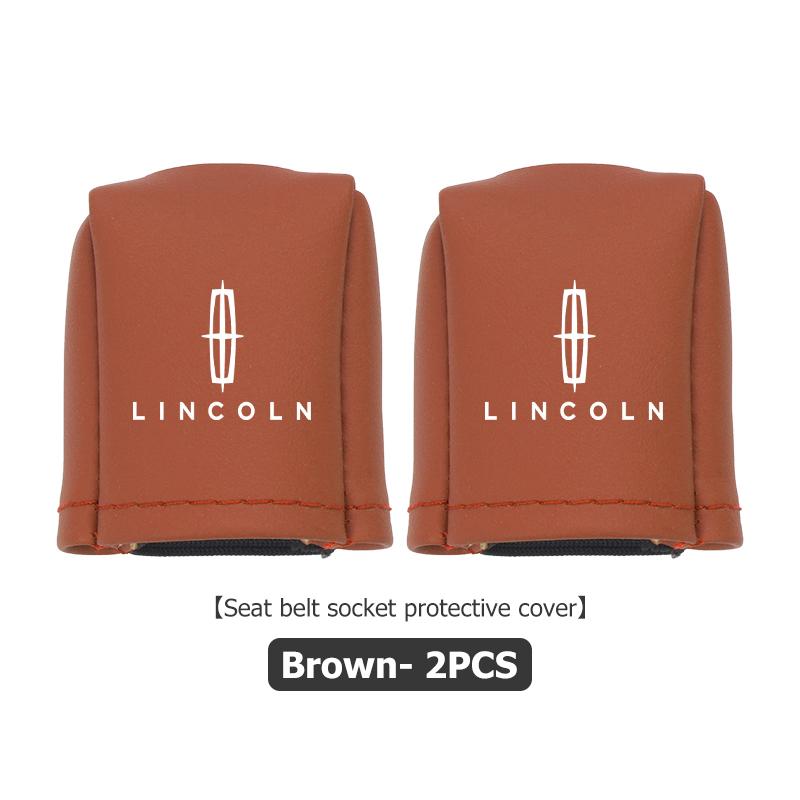 Car Seat Belt Buckle Protection Anti-Scratch Cover Cushion For Lincoln Navigator Continental Corsair MKC Nautilus Voyager 6tsde