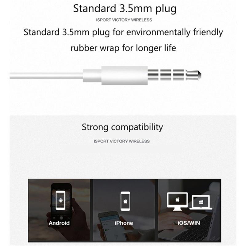 S18 Wire-controlled Headset With Microphone In-line Subwoofer Hands-free Calling Ergonomic Headphone
