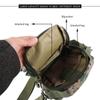 Vistas Grote capaciteit Nylon tas Twee lagen Vistuig Hengel Lokaas tas Multifunctionele camouflage tas Enkele schoudertas