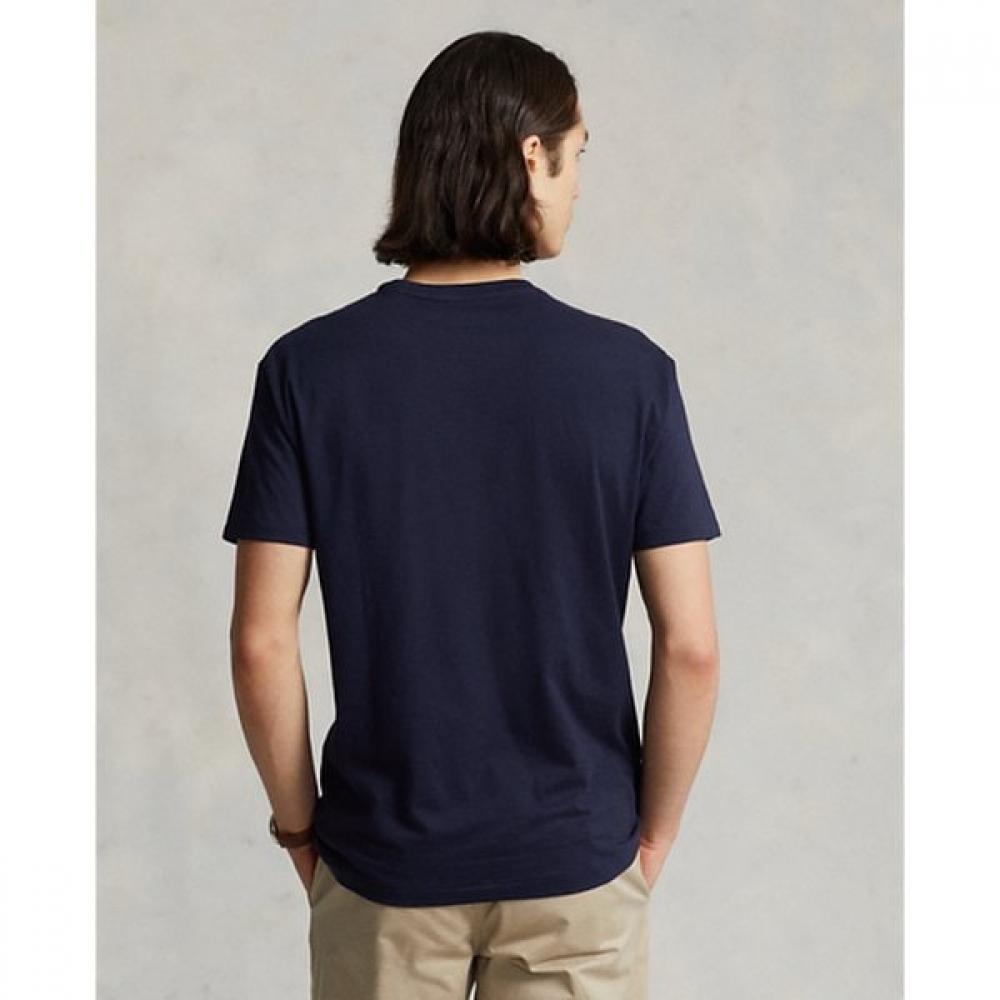 Polo Ralph Lauren Mens CusTom Slim FiT Jersey Crew Neck T shirT  mnpoTsh1n820047410 
