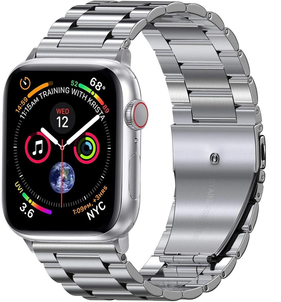 Metal strap For Apple watch band Ultra 3 49mm 46mm 42mm 45mm 41mm stainless steel wristband iWatch 11 10 9 8 7 6 5 SE 44mm band