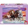 Schmidt Jigsaw Puzzle 200pcs (Wild Horses)