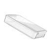 Transparent ID Storage Box Multi Functional Clear ID Storage Organization Box with Latching Lid for