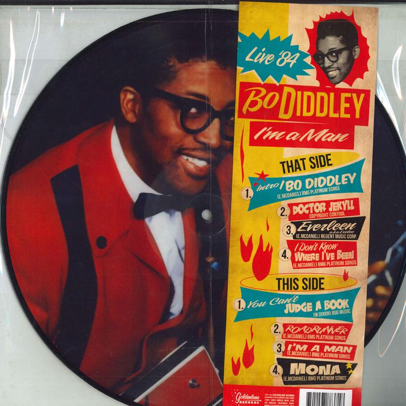 

LP Record BO DIDDLEY - I m A Man - Live 84 8837 Goldenlane Reco 2012 US Rock