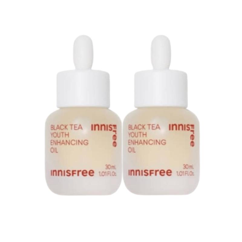 Innisfree Black Tea Youth Enhancing Oil 30ml | Antioxidant & Nourishing Anti-Aging Facial Oil
