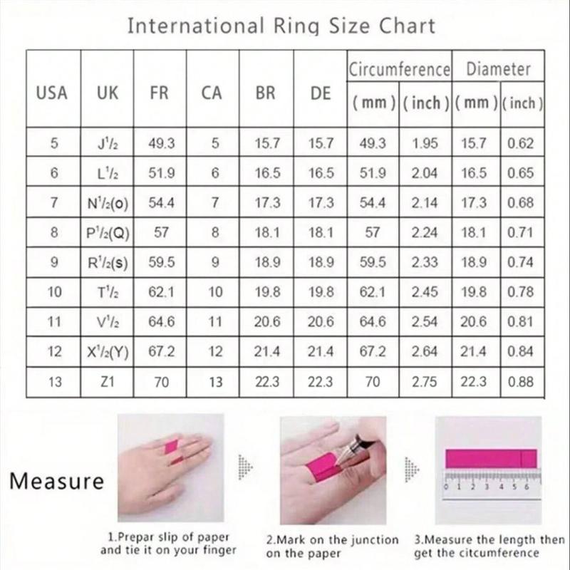 1 PC Elegant Cubic Zirconia Ring For Women For Wedding Engagement Anniversary Party Band Jewelry Valentine's Day Gift Valentines Mother's Day,Gift
