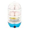 220V Automatic Corn Steamer Rapid Heating Mini Kitchen Poacher Auto-Off Portable Milk Steamer for Cooking Breakfast Machine