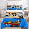Cute T-Tintines All Season Duvet Cover Cartoon Funny Bedding Sets Soft Quilt Cover and Pillowcases Teen Single/Double/Queen/King