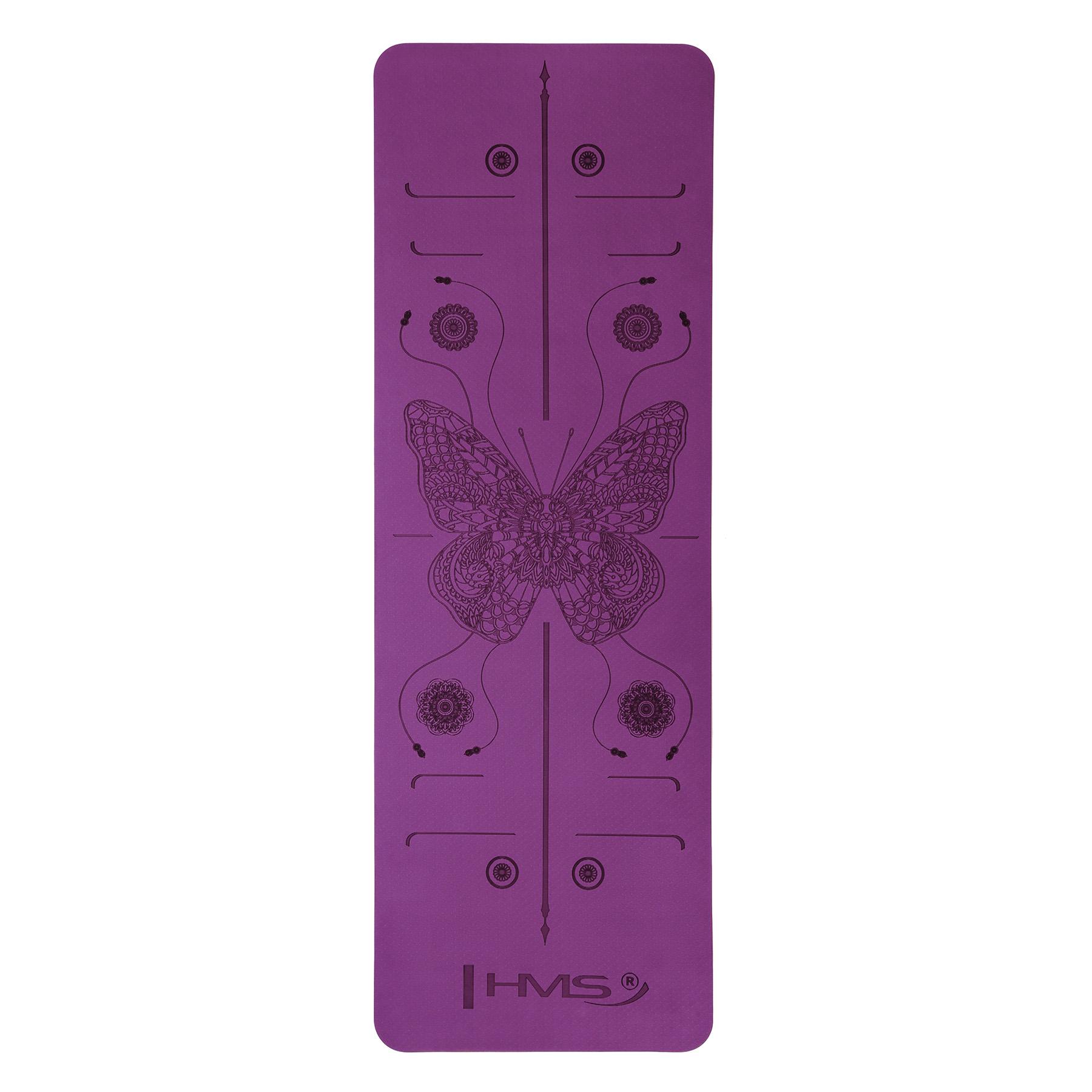 Lila Tpe-Yogamatte Violett Ym10 Hms - Bild 3
