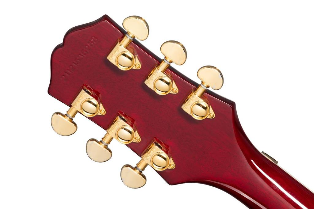 Epiphone /Alex Lifeson Les Paul Custom Axcess Quilt Ruby LH Left Handed [Left-Handed]