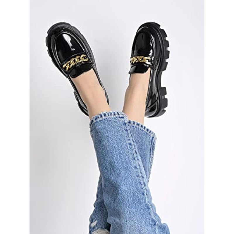 Shoetopia Girls L-22 Black Dress Shoe - 8 Uk (Girls-L-22-Black) 8 UK чёрный