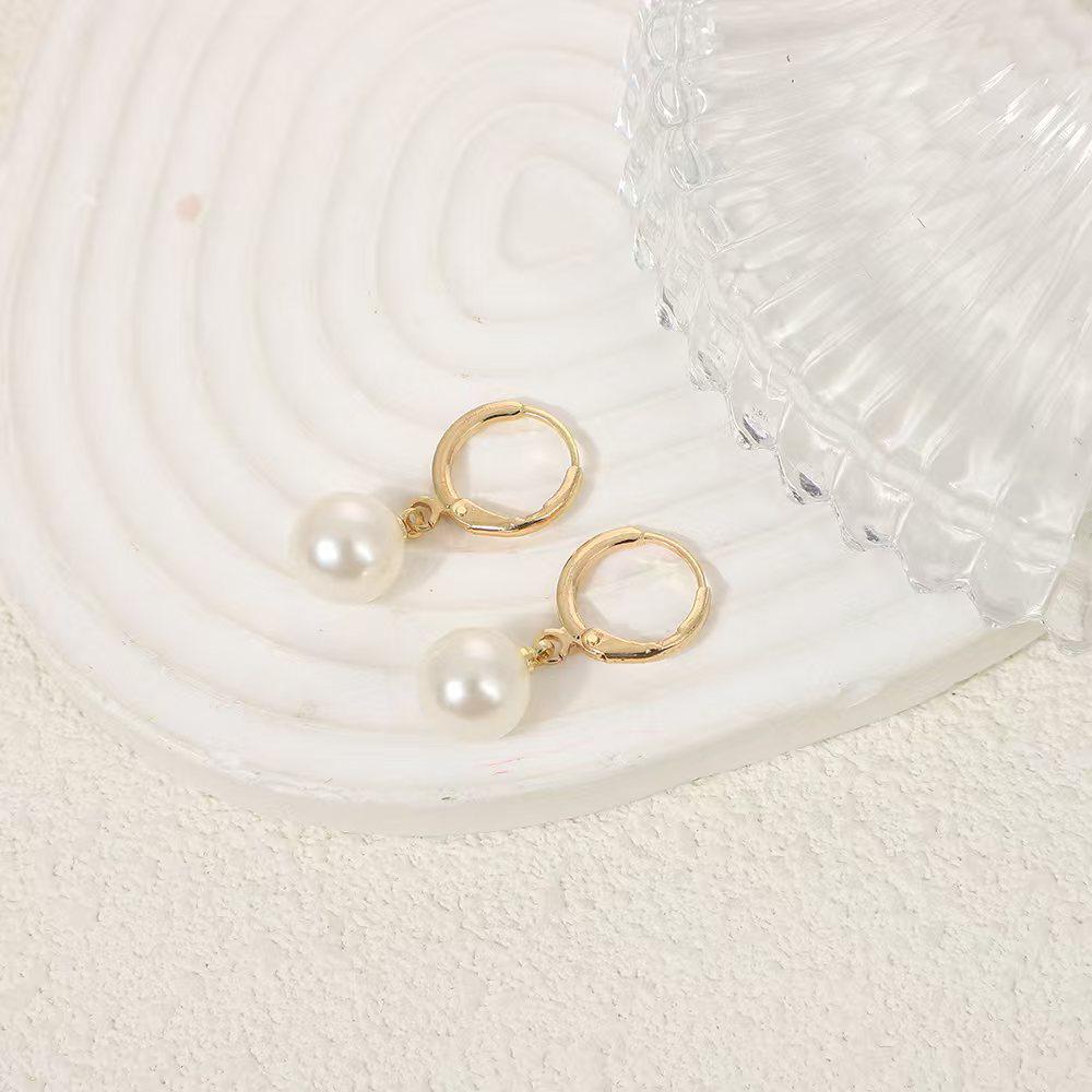 Schicke Retro-Perlenohrringe: Luxuriöses High-End S925 Silber, Modisches und Vielseitiges Nischendesign